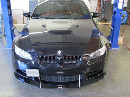 APR Carbon Fiber Wind Splitter With Rods - BMW  E92 M3 2006 - 2013