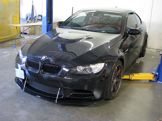 APR Carbon Fiber Wind Splitter With Rods - BMW  E92 M3 2006 - 2013