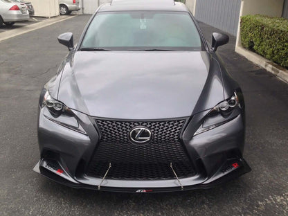 APR Carbon Fiber Wind Splitter With Rods - Lexus IS250/350 F Sport 2014 - 2015