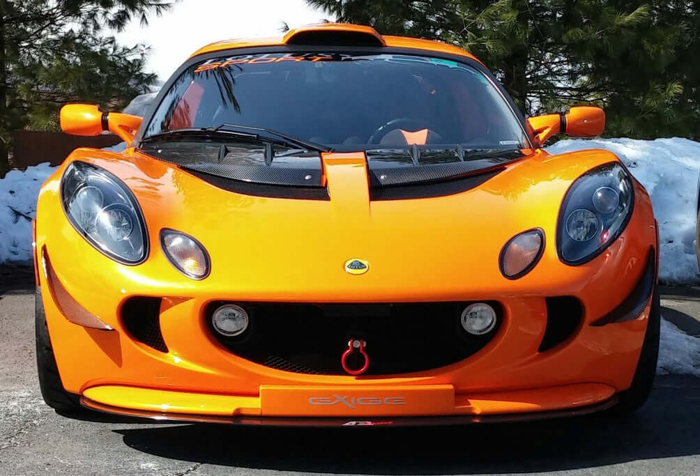 APR Carbon Fiber Wind Splitter With Rods - Lotus Exige 2005 - 2011