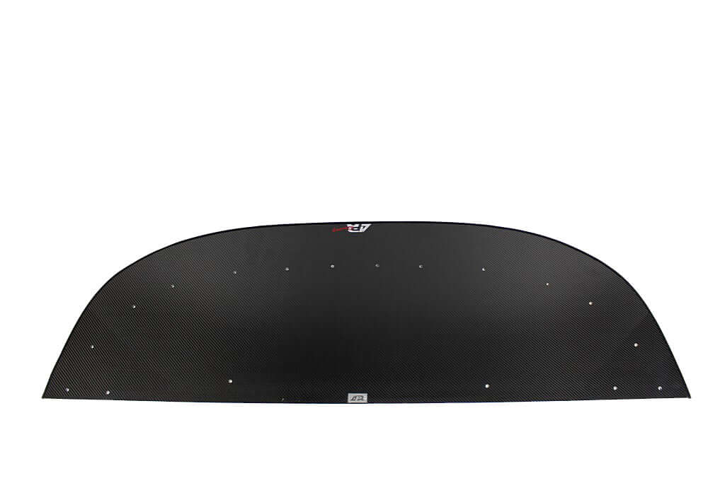 APR Carbon Fiber Wind Splitter With Rods - Mitsubishi Evo 10 2008 - 2016