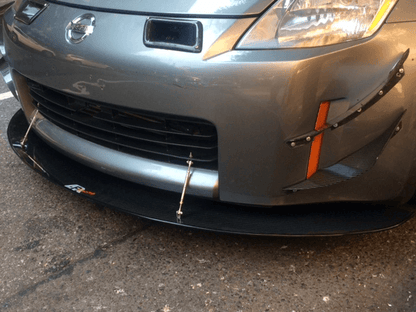 APR Carbon Fiber Wind Splitter With Rods - Nissan 350Z 2002 - 2008