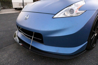 APR Carbon Fiber Wind Splitter With Rods - Nissan 370Z Nizmo 2008 - 2014