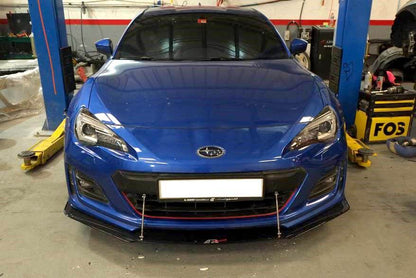 APR Carbon Fiber Wind Splitter With Rods - Subaru BRZ 2017 - 2021