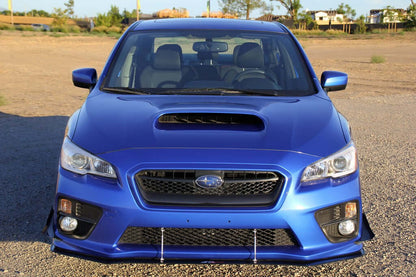 APR Carbon Fiber Wind Splitter With Rods - Subaru STI 2015 - 2017