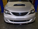 APR Carbon Fiber Wind Splitter With Rods - Subaru WRX 2008 - 2010