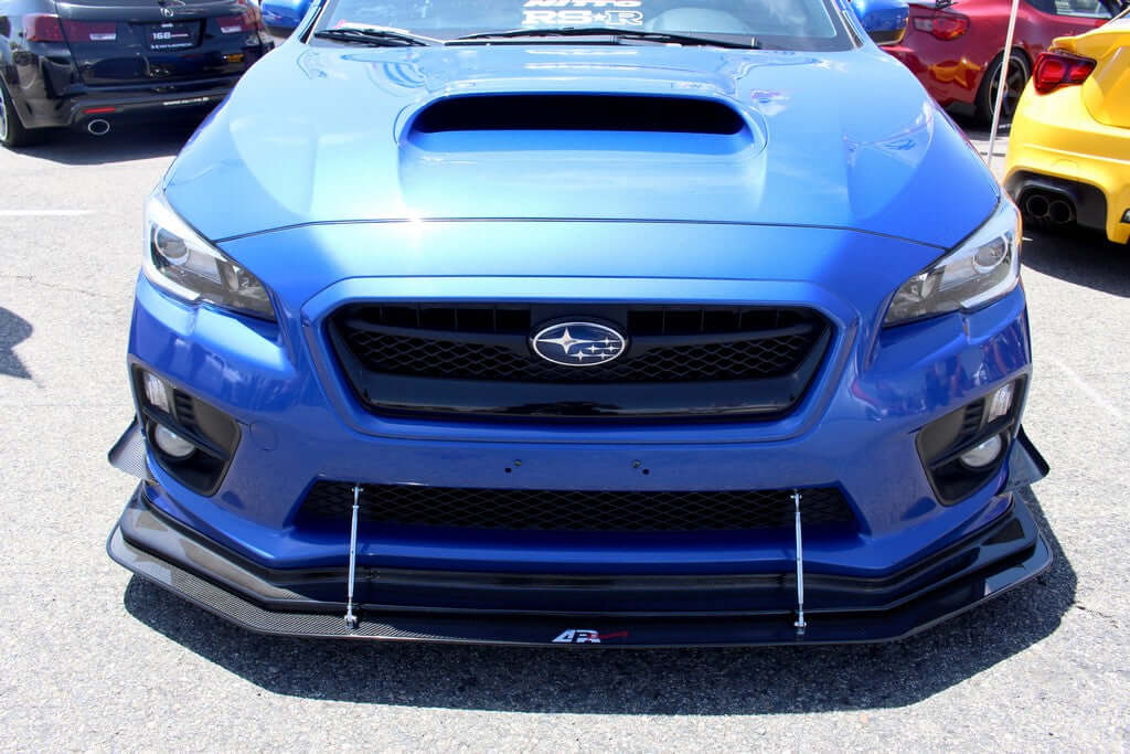 APR Carbon Fiber Wind Splitter With Rods - Subaru WRX/STI W/APR Airdam 2015 - 2017