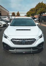 APR Carbon Fiber Wind Splitter With Rods - Subaru WRX W/Factory Bumper 2022 - 2022