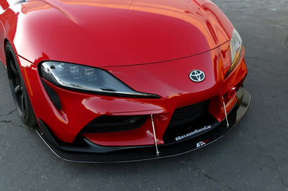 APR Carbon Fiber Wind Splitter With Rods - Toyota Supra 2020 - up