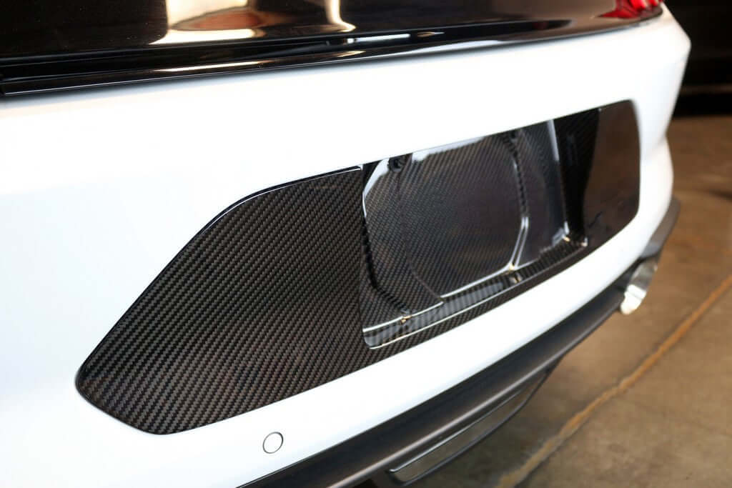 APR Carbon Fibre License Plate Frame - Ford Mustang 2018 - up