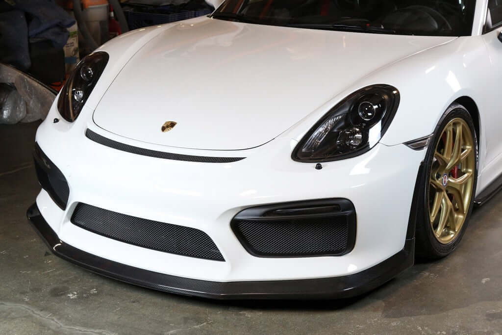 APR Carbon fiber Front Airdam - Porsche Cayman GT4 2015 - 2016