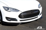 APR Carbon fiber Front Grill - Tesla Model S 2012 - up - FD Racing