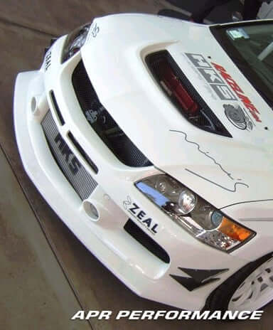 APR Fiber Glass EVO 9 Front Bumper w. APR Lip Incorporated - Mitsubishi EVO 9 2006 - 2007
