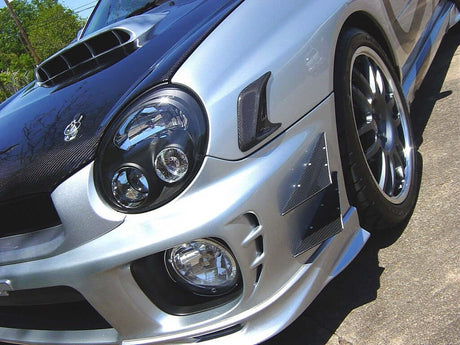 APR Front Bumper Canard Set  - Subaru WRX 2002 - 2003