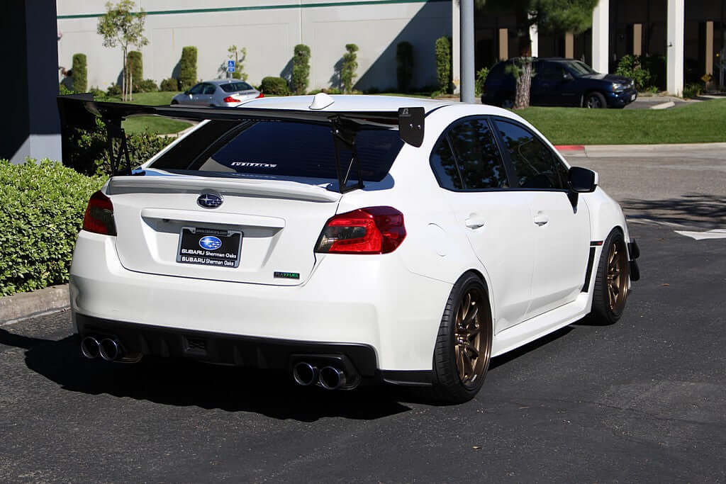 APR GTC-300 2015 WRX Spec Wing - Subaru WRX  2015 - 2021