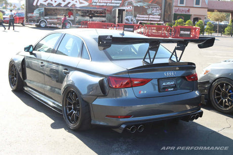 APR GTC-300 67" Adjustable Wing 2013-2016 - Audi S3 2013 - 2016