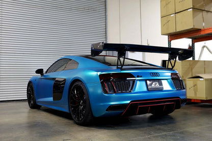 APR GTC-500 Wing  W/ Carbon Active Spoiler Replacement - Audi R8 2016 - UP