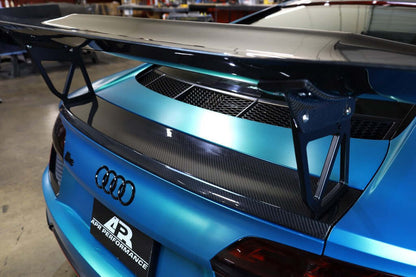 APR GTC-500 Wing  W/ Carbon Active Spoiler Replacement - Audi R8 2016 - UP