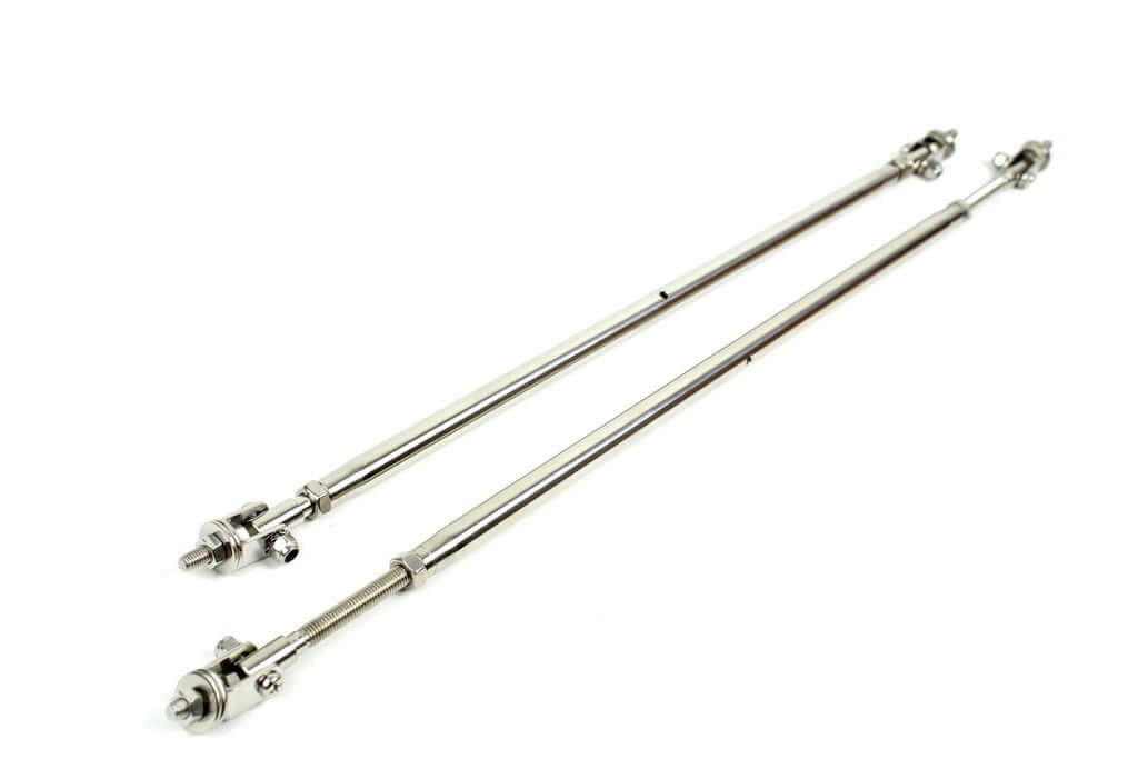 APR New 10mm Wind Splitter Support Rods (14.5" to 17") -  Universal