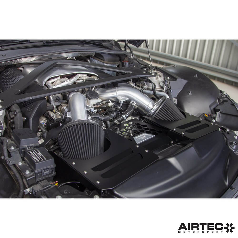 AIRTEC Motorsport Induction Kit for Aston Martin Vantage V8 - Black Intake Pipes - FD Racing