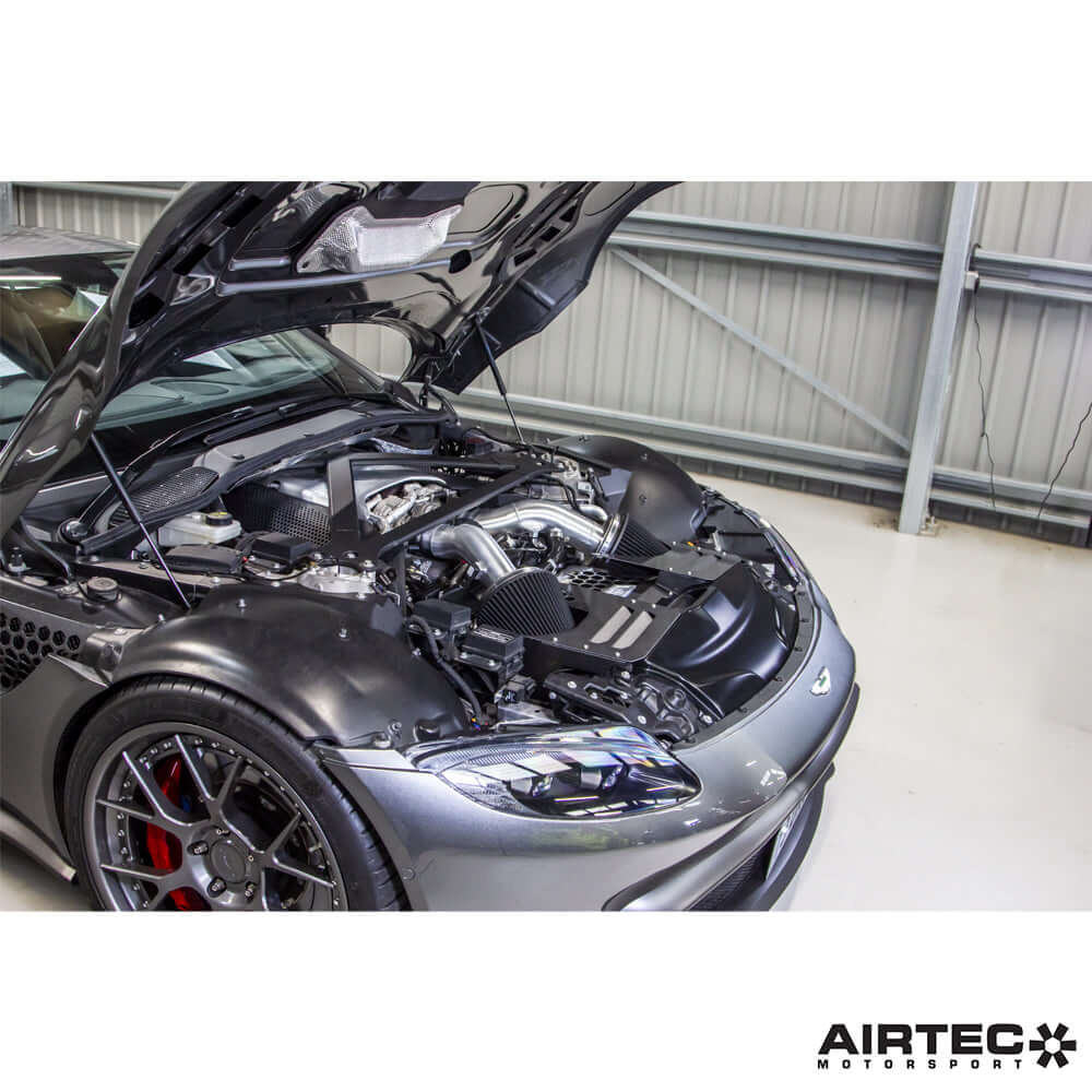 AIRTEC Motorsport Induction Kit for Aston Martin Vantage V8 - Black Intake Pipes - FD Racing