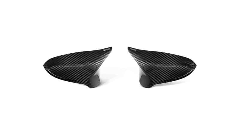 Akrapovic Carbon Fiber Mirror Cap Set - High Gloss - BMW M4 (F82, F83) 2014 - 2020 FD Racing