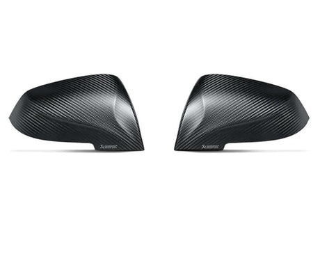 Akrapovic Carbon Fiber Mirror Cap Set - Matte - BMW 340i (F30, F31) - 2018 - 2019