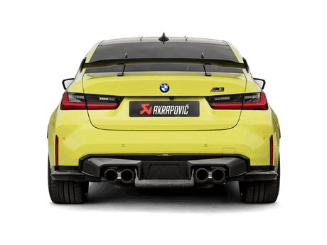 Akrapovic Carbon Fibre Adjustable Rear Wing for the BMW G80 M3 and M4 - FD Racing