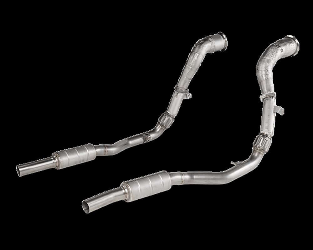 Akrapovic Downpipe / Link pipe set (SS) - Audi RS Q8 (4M) 2020 - 2022