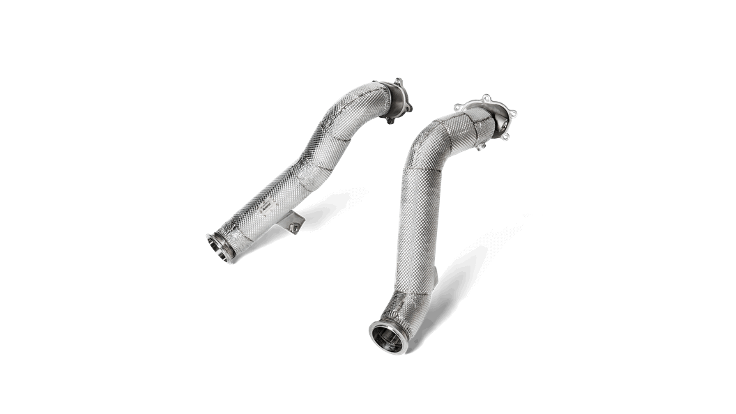 Akrapovic Downpipe set (SS) - Audi RS 7 Sportback (C7) 2014 - 2018 - FD Racing