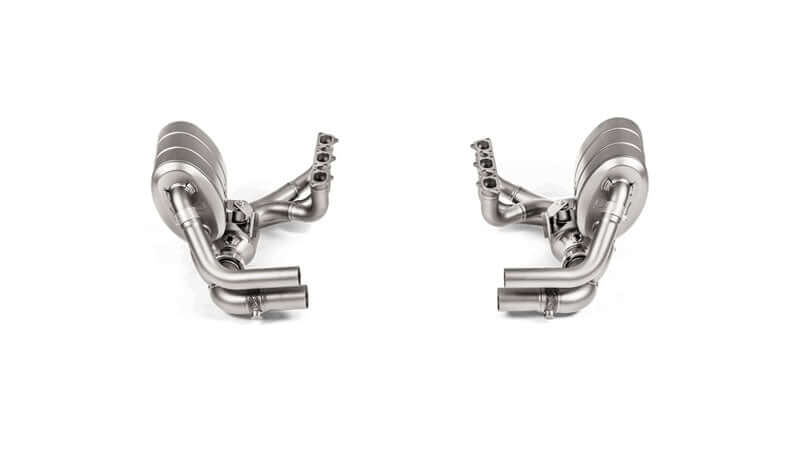 Akrapovic Evolution Header Set (Titanium) - Porsche 911 GT3 / GT3 Touring (991.2) 2018 - 2019