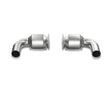 Akrapovic Link pipe set (100 cpsi cats, Titanium) - Porsche 911 Turbo/Turbo S (997 FL) 2010 - 2013 - FD Racing