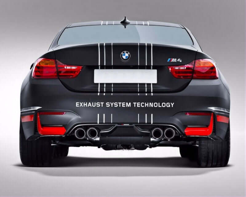 Akrapovic Rear Carbon Fiber Diffuser - BMW M4 (F82, F83) 2014 - 2020 FD Racing