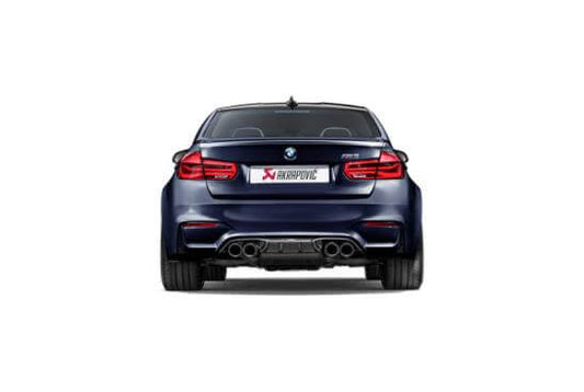 Akrapovic Rear Carbon Fiber Diffuser - High Gloss - BMW M3 (F80) 2014 - 2018
