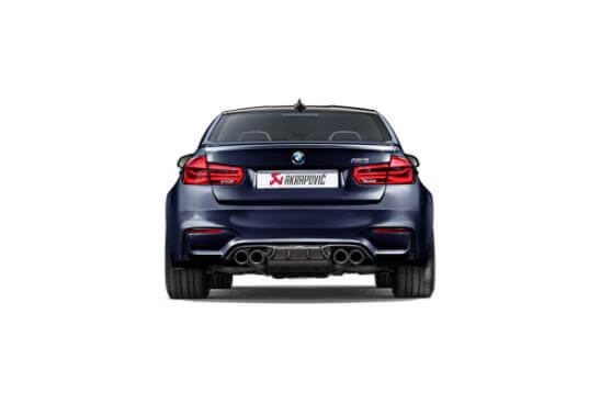 Akrapovic Rear Carbon Fiber Diffuser - High Gloss - BMW M4 (F82, F83) 2014 - 2020 - FD Racing