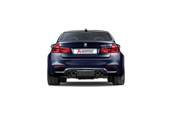 Akrapovic Rear Carbon Fiber Diffuser - High Gloss - BMW M4 (F82, F83) 2014 - 2020 FD Racing