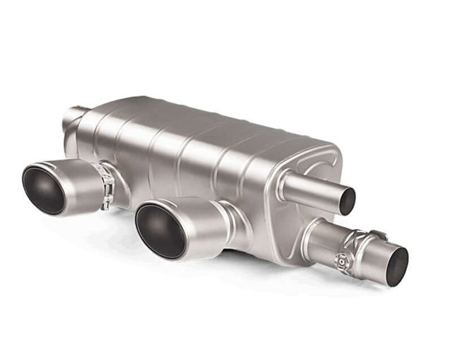 Akrapovic Slip-On Line (Titanium) - for OE non sport exhaust - Porsche 911 Carrera Cabriolet /S/4/4S/GTS (991.2) 2016 - 2019