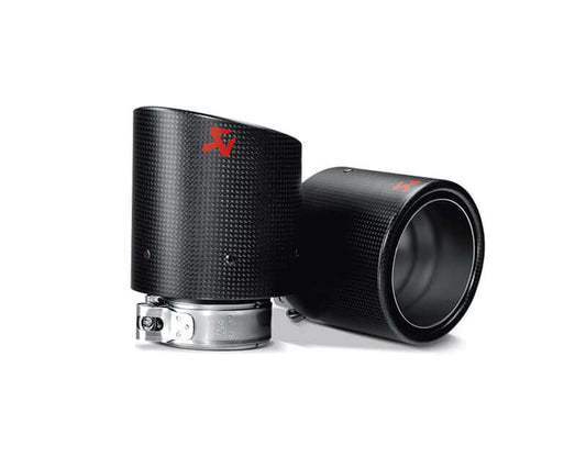 Akrapovic Tail pipe set (Carbon) - Volkswagen Golf (VI) TSI 1,4 (90KW) 2008 - 2012