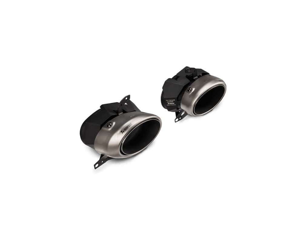 Akrapovic Tail pipe set (Titanium) - Porsche 911 Turbo / Turbo S (992) 2020 - 2022 - FD Racing