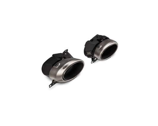 Akrapovic Tail pipe set (Titanium) - Porsche 911 Turbo / Turbo S (992) 2020 - 2022