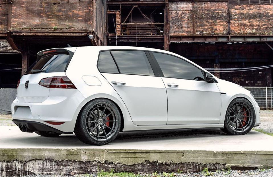 VR Forged D03-R Wheel Package VW Golf MK7 18x8.5 Gunmetal - FD Racing