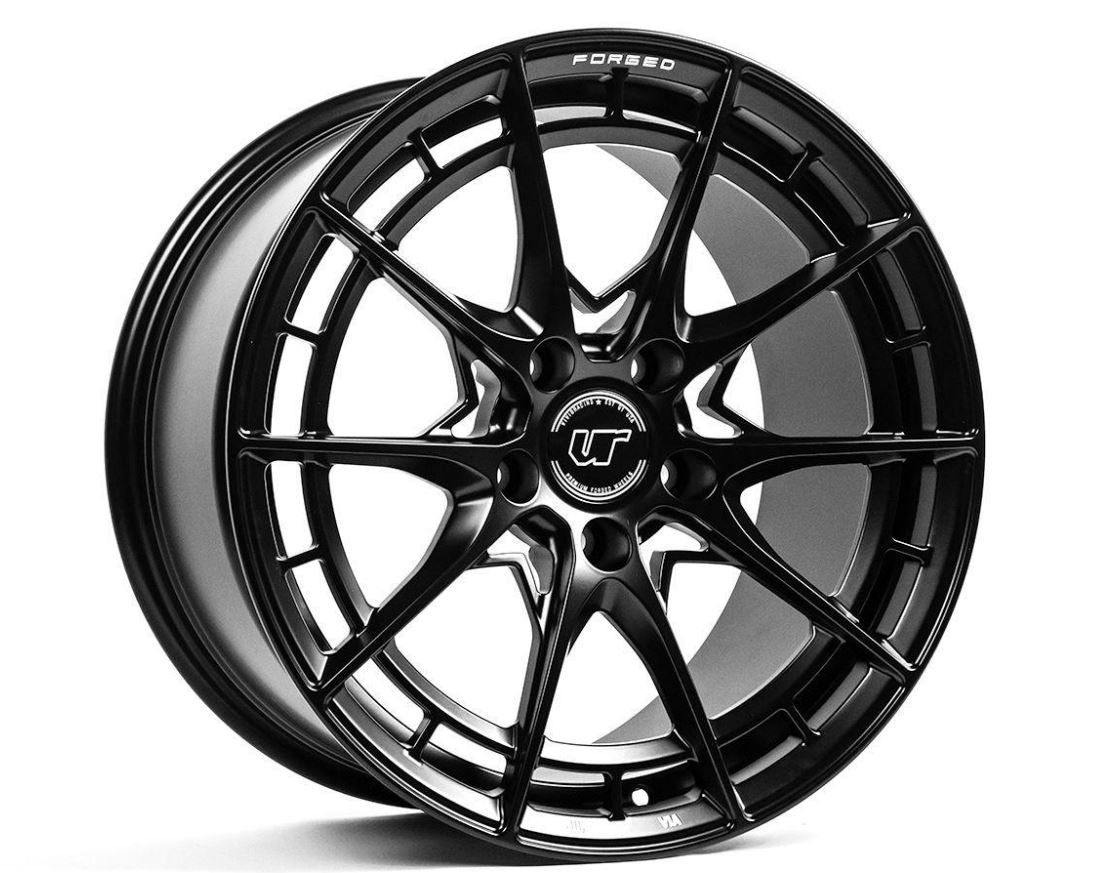 VR Forged D03-R Wheel Package Audi A3 S3 18x8.5 Matte Black - FD Racing