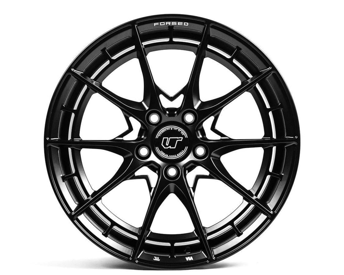 VR Forged D03-R Wheel Package Audi A3 S3 18x8.5 Matte Black - FD Racing