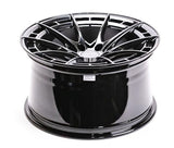 VR Forged D03-R Wheel Package Nissan 370Z 350Z 19x9.5 19x10.5 Gloss Black - FD Racing