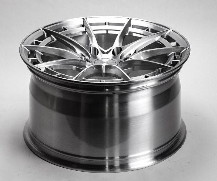 VR Forged D03-R Wheel Package Porsche 991 Carrera 20x8.5 20x11 Brushed - FD Racing