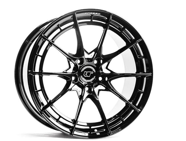 VR Forged D03-R Wheel Package Porsche 991 Carrera 20x8.5 20x11 Gloss Black - FD Racing