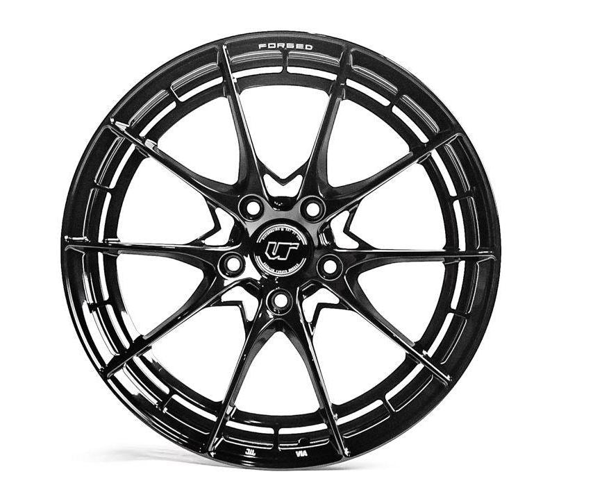 VR Forged D03-R Wheel Package Porsche 991 Carrera 20x8.5 20x11 Gloss Black - FD Racing