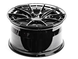 VR Forged D03-R Wheel Package Porsche 991 Carrera 20x8.5 20x11 Gloss Black - FD Racing