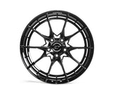 VR Forged D03-R Wheel Package Audi A8 20x9.0 Squared Gloss Black - FD Racing