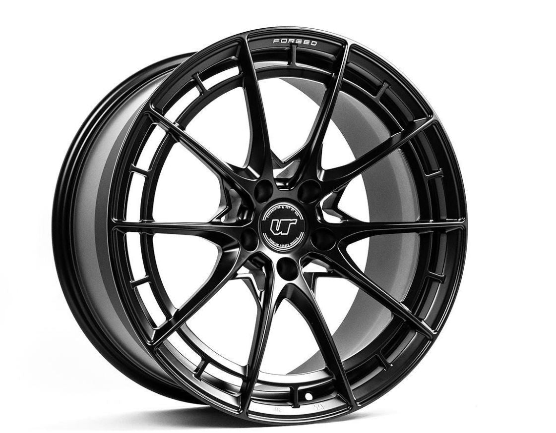 VR Forged D03-R Wheel Package Audi A4 S4 B8 B9 19x9.5 Matte Black - FD Racing